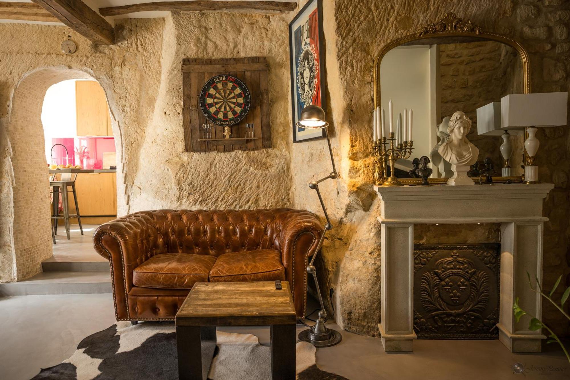 Ferienwohnung Chez Millouz - Triplex Semi-Troglodyte Pontoise Exterior foto
